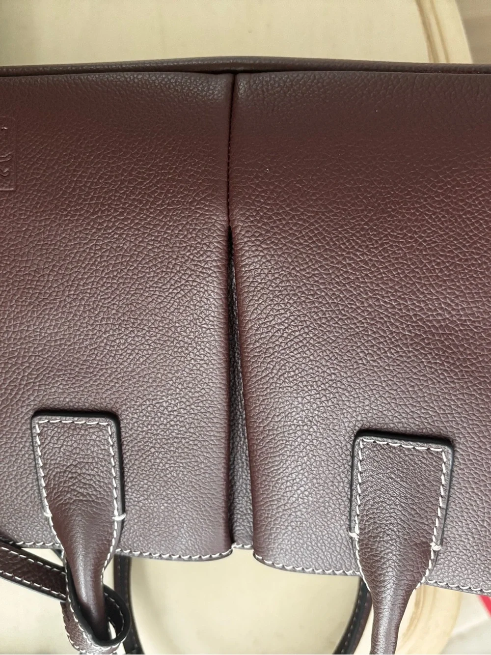 Le Tanneur pebbled leather